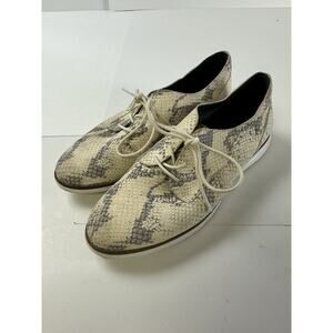 Cole Haan Original Grand Snakeskin Print Womens Size 7 B